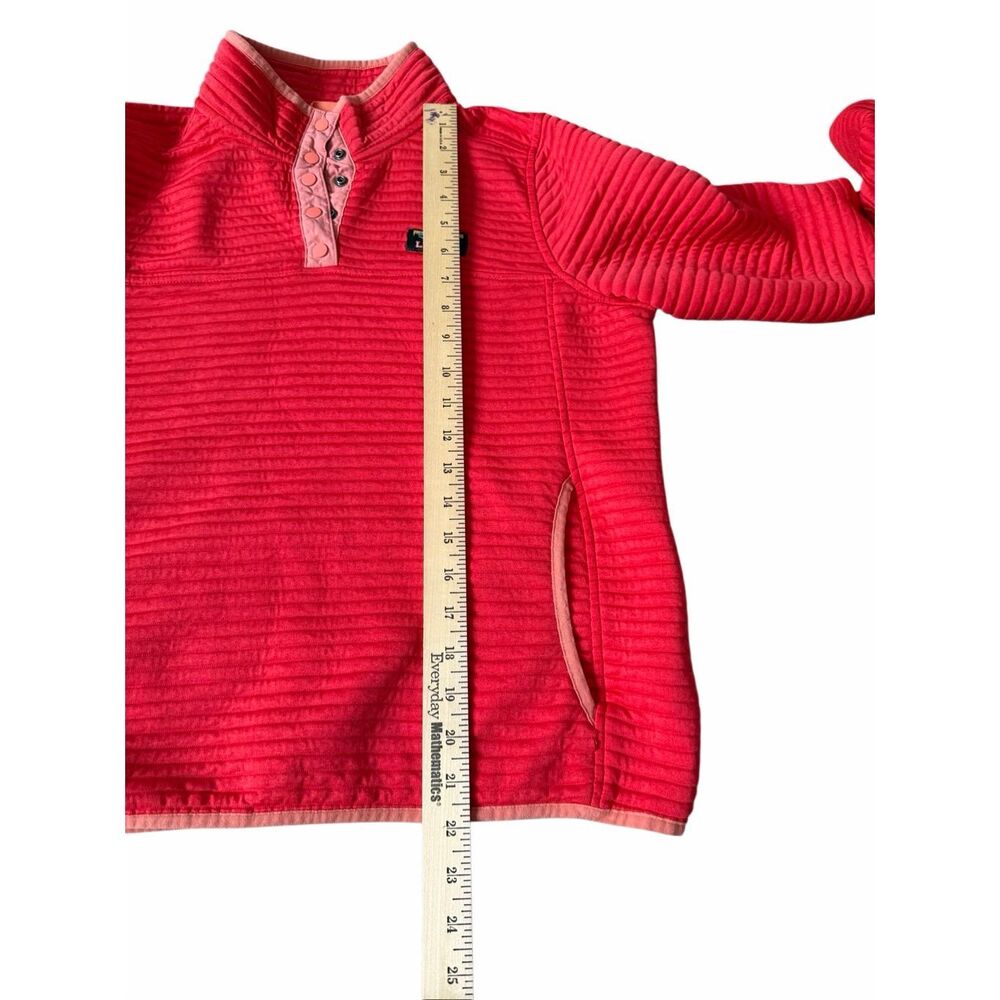 Ll Bean Pullover Allright Red Size Medium Petite - image 7